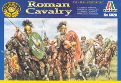 Italeri 1/72nd Scale Ancient Roman Cavalry Plastic Figures Set 6028
