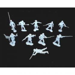 CTS Marx American Civil War Recast 22 Plastic Union Soldiers Set