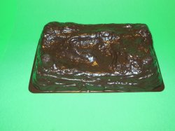 Brown Plastic Vacuform Hill Terrain Piece Style A