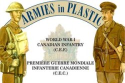 Armies In Plastic WWI  Canadian Expeditionary Force Infantry 5408