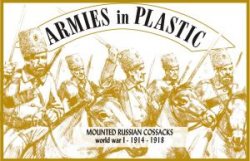Armies In Plastic WWI - Mounted Russian Cossacks - 1914-1918 5532