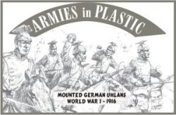 Armies In Plastic WWI Mounted German Uhlans - 1916 5535