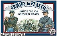 Armies In Plastic American Civil War Confederate Infantry 5411