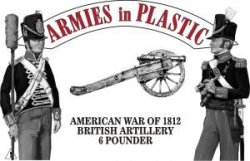 AIP American War of 1812 - American Artillery Set 5565