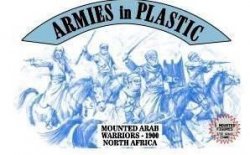 AIP 1/32nd Plastic Mounted Arab Warriors Set 5487