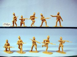 Screw Gun Armies in Plastic Mountain Artillery Boer War Set #5732 1/32-54MM 