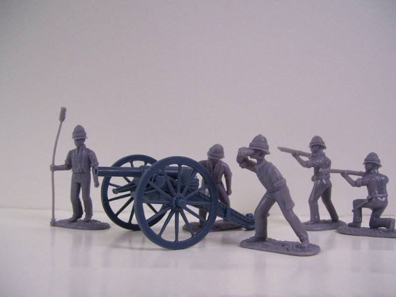 Details about   Armies in Plastic British Imperial Colonial Wars 7-Pound Artillery Guns 1/32