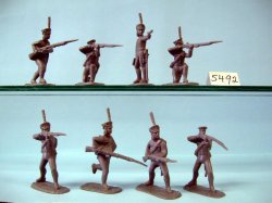 Napoleonic Russian Grenadiers Armies in Plastic 1/32 54mm Box# 5491 