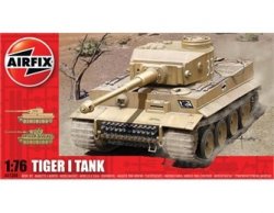 Airfix 1/72nd Scale WWII Tiger I Tank Plastic Model Kit