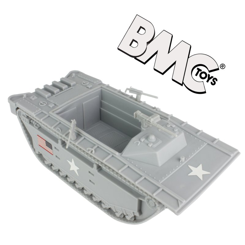 Image 0 of BMC Marines Plastic Amtrac Beach Landing Vehicle