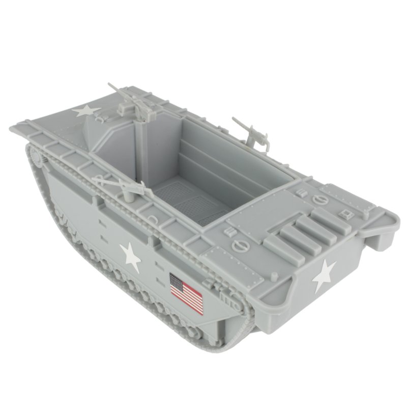 Image 1 of BMC Marines Plastic Amtrac Beach Landing Vehicle