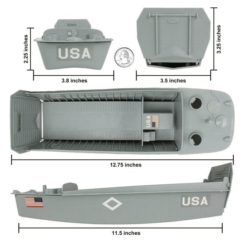 Image 2 of BMC Plastic Higgins Style  Landing Craft