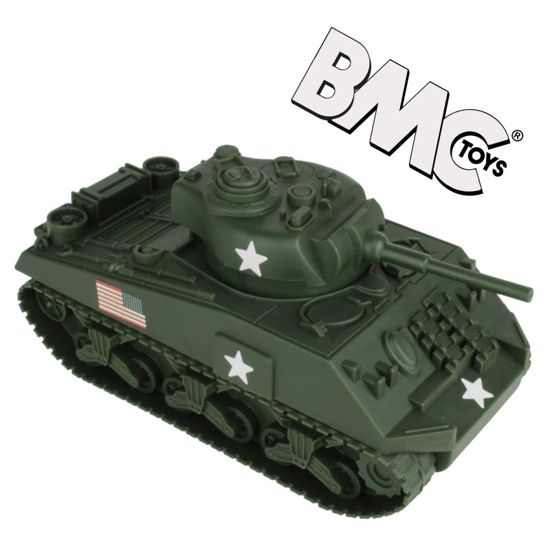 Image 0 of BMC World War II Plastic US Army Sherman Tank