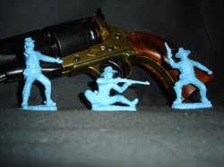 TSSD ACW Union Cavalry Dismounted w/Casualties Plastic Soldiers Set 17A