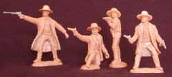 TSSD Tombstone Set 1: The Gunfighters Plastic Figures Set 21