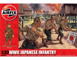 1/32nd Scale Airfix World War II Japanese Infantry Figures Set