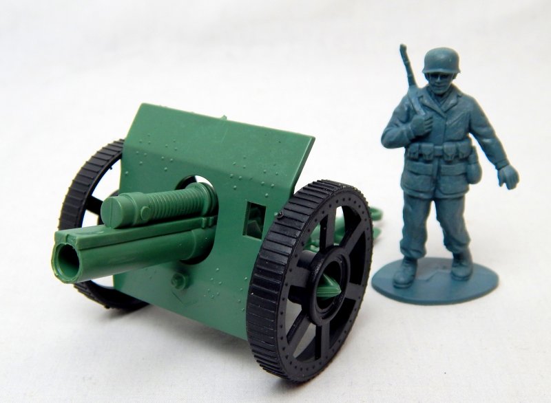 Military Anti Aircraft Gun Cannon Model Toy Soldier Action Figure Accessory 