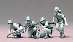 Tamiya 1/35 Japanese Army Infantry Soldiers Plastic Model Kit 35090