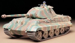 Tamiya 1/35 German King Tiger Porsche Turret Tank Plastic Model Kit 35169