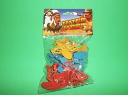 Billy V Western Plastic Cowboys Set 42002