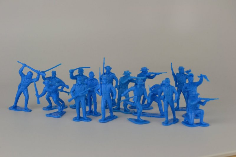 In Blue Plastic