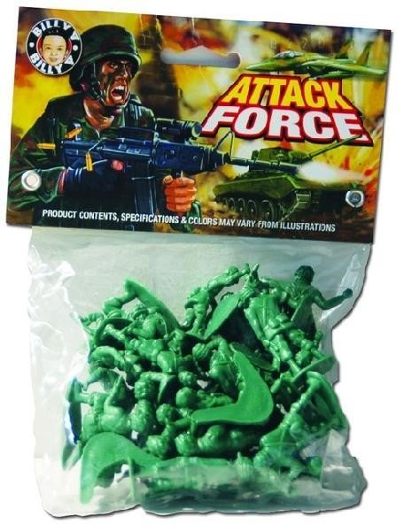 Billy V Attack Force Plastic U.S. Paratroopers Set