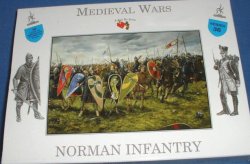 A Call To Arms 54mm Medieval Norman Infantry Figures Set