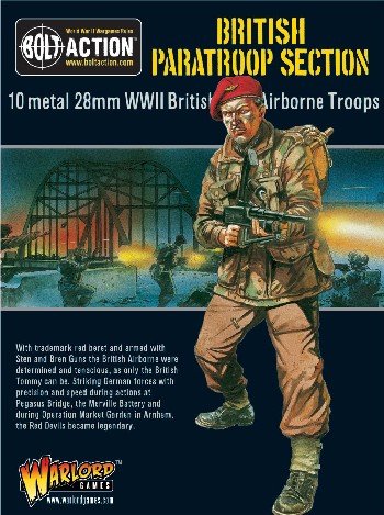 Image 0 of Warlord Games 28mm Bolt Action: WWII British Red Devils Airborne (20) (Metal)