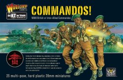 Warlord Games 28mm Bolt Action: WWII British or Inter-Allied Commandos (25) 