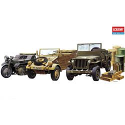 Academy 1/72nd Scale WWII Ground Vehicles Model Kit 13416