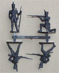 A CALL TO ARMS SET #12 WATERLOO BRITISH FOOT GUARDS NAPOLEONIC 1/32 SCALE 