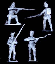 A Call To Arms Plastic 1/32 Napoleonic Wars: Waterloo Belgium Infantry (16)