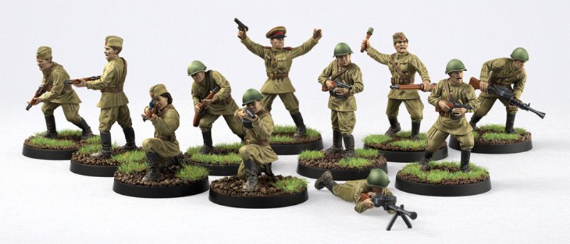 28mm plastic wargames figures