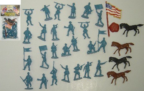 Image 0 of American Civil War Union Plastic Soldiers Set 