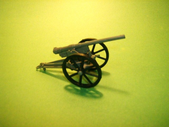 Image 0 of WWI Style Grey Plastic Artillery Cannon
