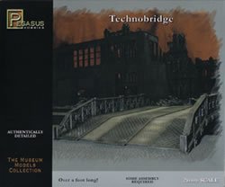 Pegasus Plastic 28mm Technobridge Model Kit