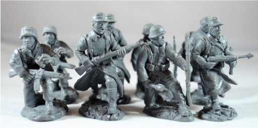 Image 0 of TSSD 1/32nd Scale WWII Plastic German Soldiers Add On Set 27