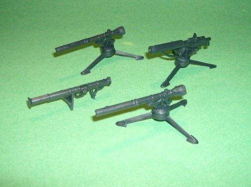 Image 1 of Marx Recast Training Center Plastic Camp Accessory Set