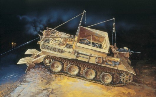 Image 0 of Italeri 1/35 SdKfz 179 Bergepanther Recovery Vehicle