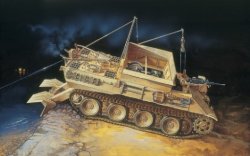 Italeri 1/35 SdKfz 179 Bergepanther Recovery Vehicle