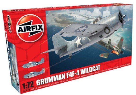 Image 0 of Airfix 1/72 F4F4 Wildcat Fighter Model Kit