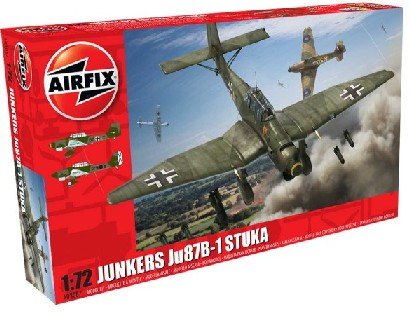 Image 0 of Airfix 1/72 Junkers Ju87B1 Stuka Fighter Model Kit