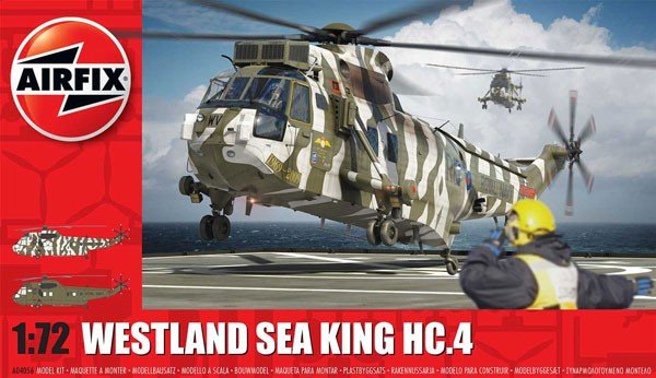 Image 0 of Airfix 1/72 Westland Sea King HC4 Helicopter Model Kit