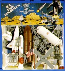 Deluxe 1/32 US Space Exploration Giant Playset