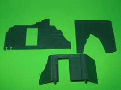 Marx MPC Plastic Wall Ruins Mini Set