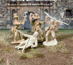 Paragon Miniatures 1/32 Alamo Defenders Figure Set #6 (16) (Bagged)