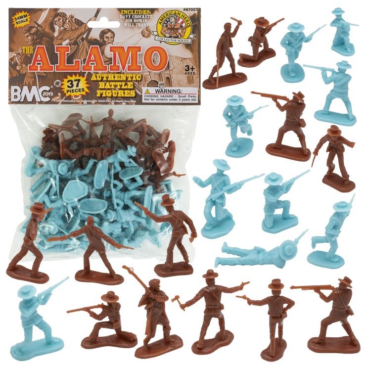 Image 0 of BMC 37 piece Plastic Alamo Figures Set 67027