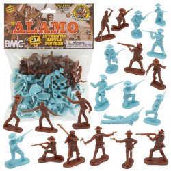 Alamo BMC Plastic Figures Set