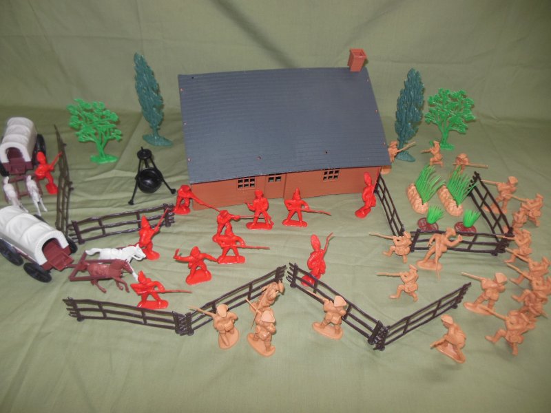 Image 0 of TSD Revolutionary War Frontier Raid Limited Edition Playset