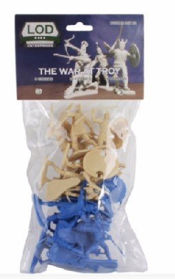 Image 0 of LOD Enterprises War Of Troy Ancient Greek Plastic Figures Set